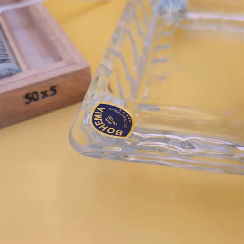 CENDRIER A CIGAR GM MARBLE COLLECTION-CRISTAL DE BOHEME