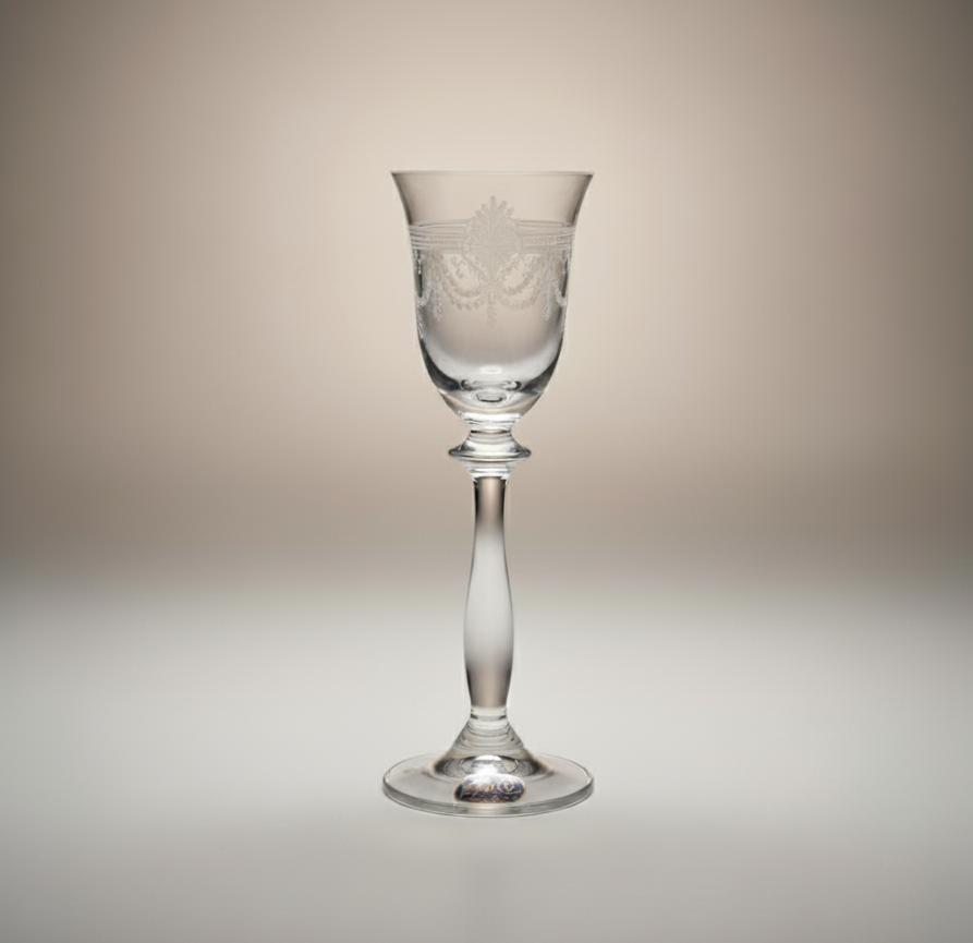 Lot de 6 verres à shots ou zrir 60 ml – Cristal de Bohême | Collection Angela