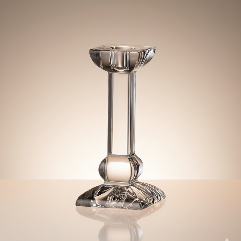 Bougeoir Chandelier Stick Ravena 15 cm – Cristal de Bohême