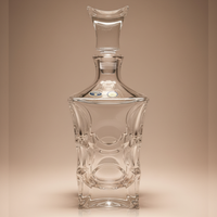 Set Carafe et 6 Verres X Lady – Cristal de Bohême pour Whisky