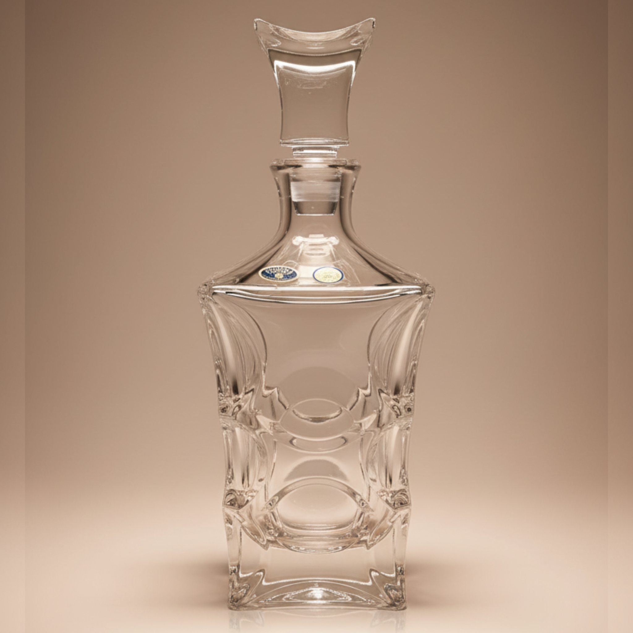 Set Carafe et 6 Verres X Lady – Cristal de Bohême pour Whisky
