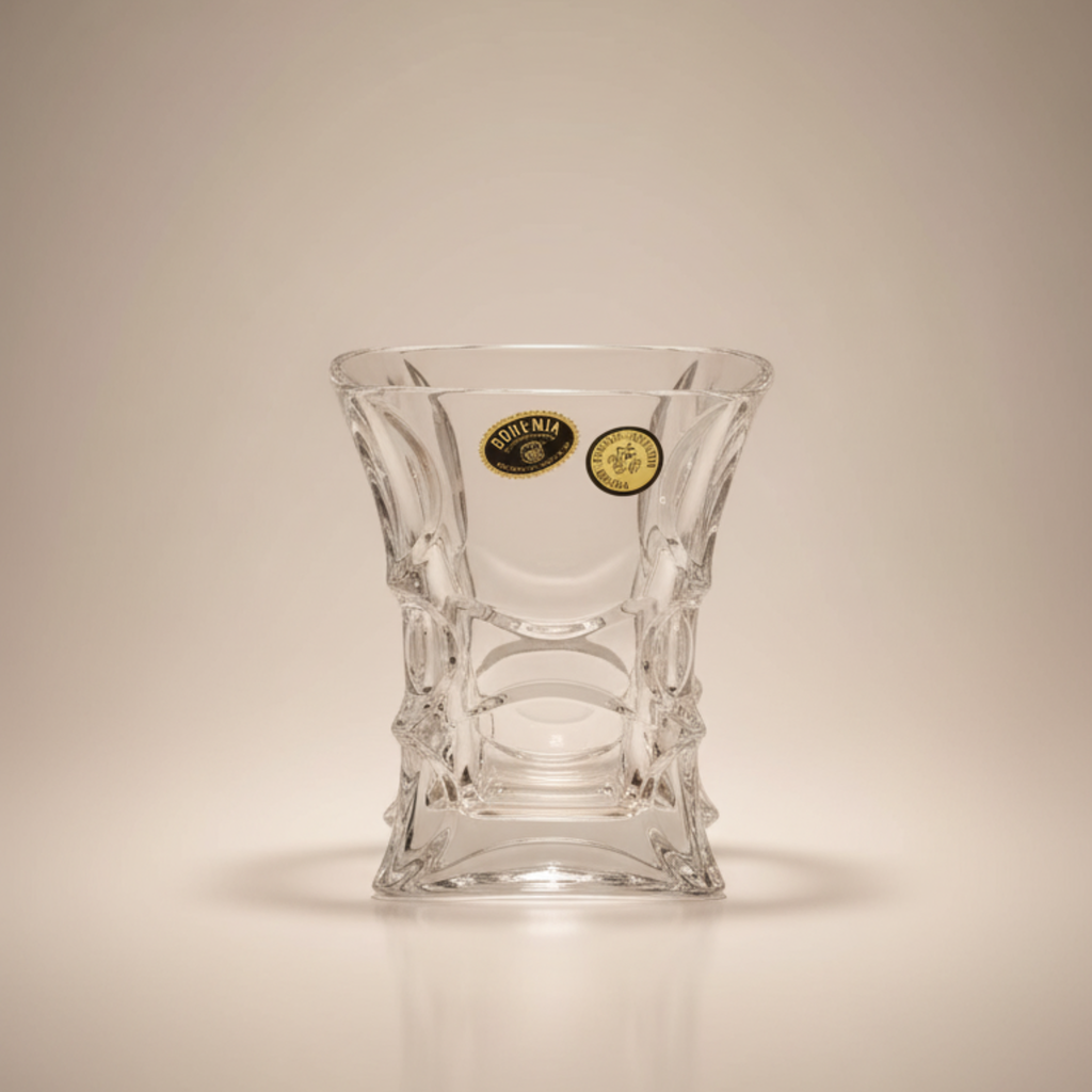 Set Carafe et 6 Verres X Lady – Cristal de Bohême pour Whisky