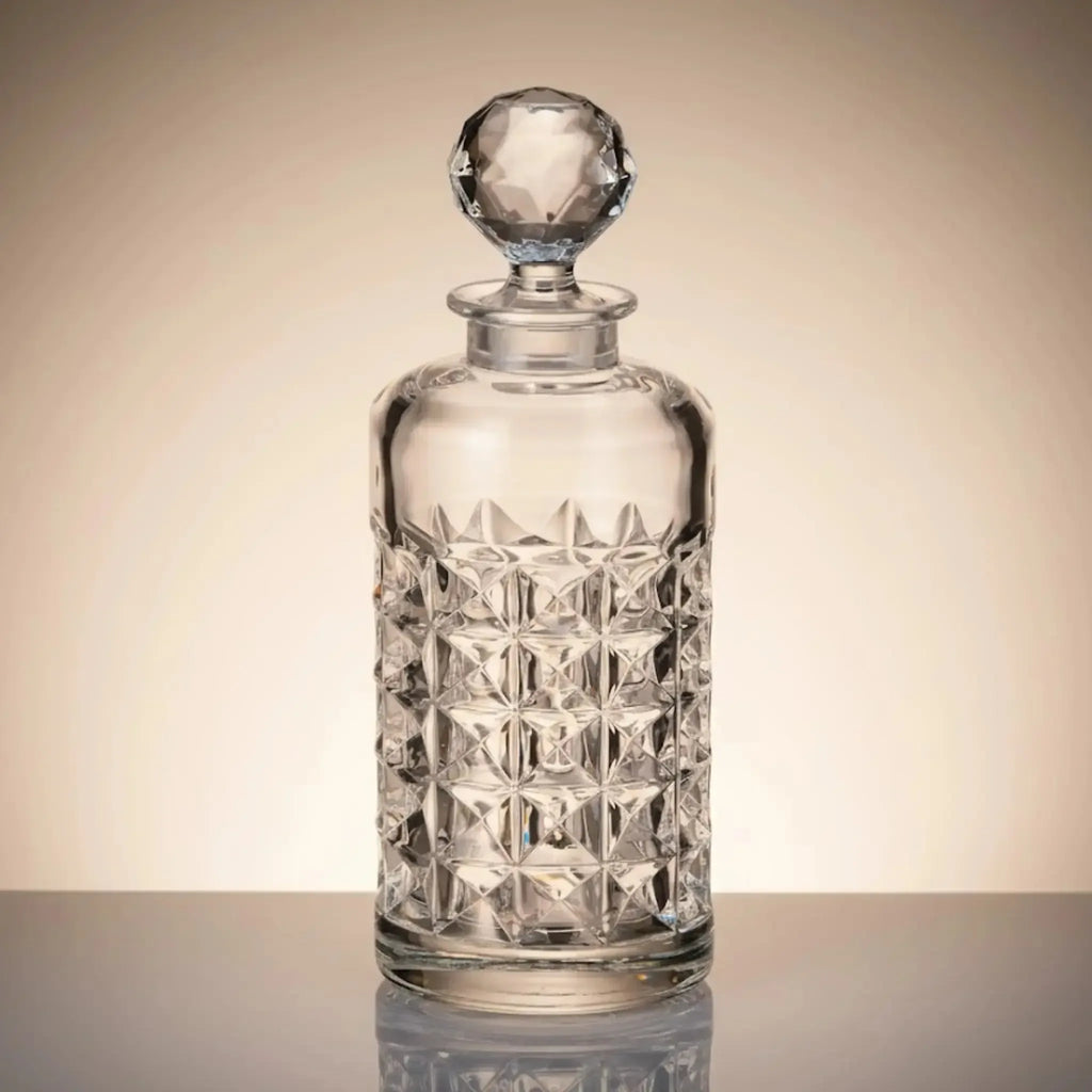 Carafe à Whisky 650ml – Diamant Collection en Cristal de Bohême - Cristallus