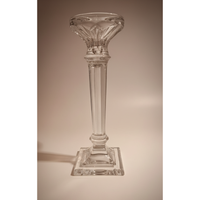 Grand Bougeoir Soltana 30 cm – Cristal de Bohême Élégant
