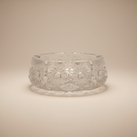 Cendrier Soltana – Cristal de Bohême Taillé & Design Classique