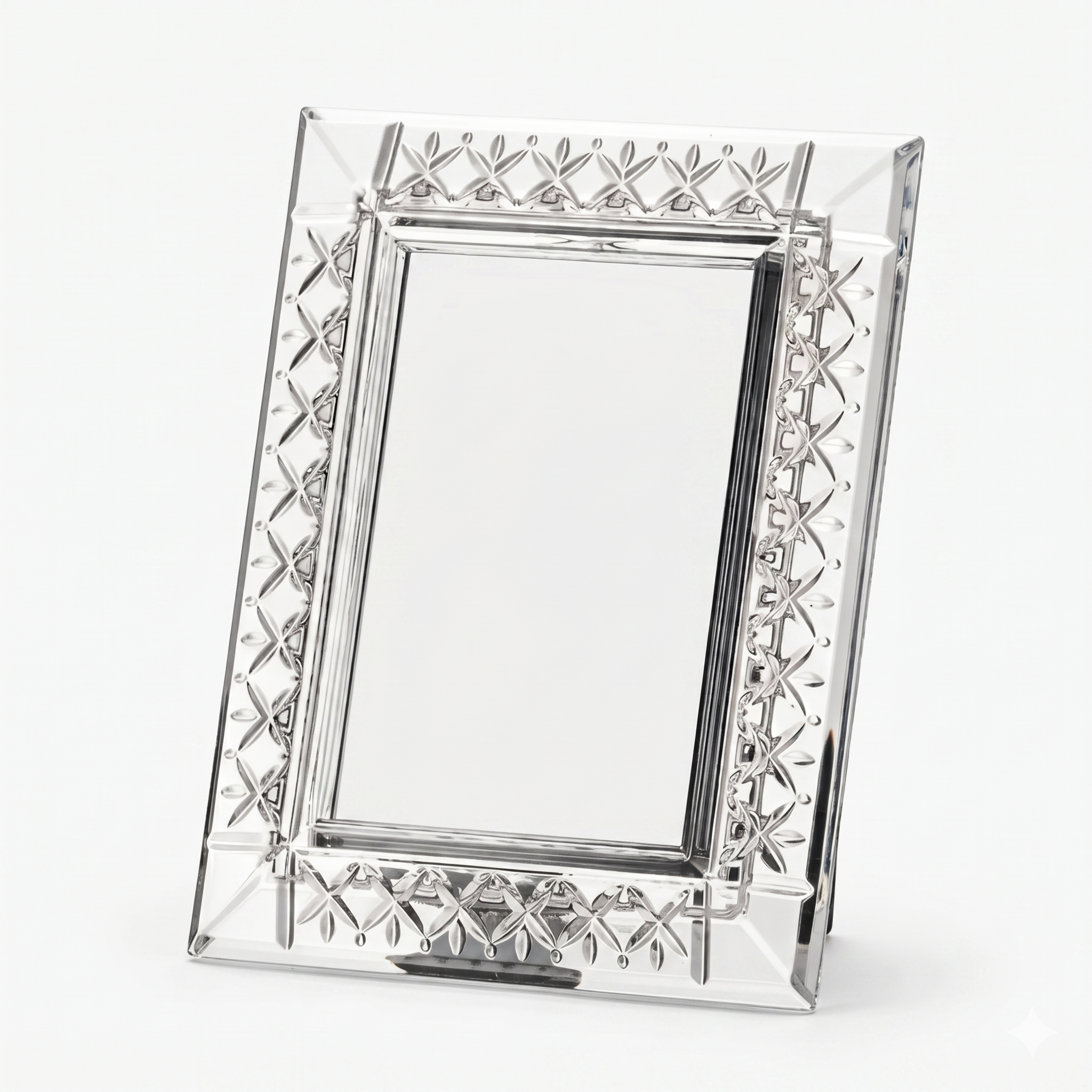 Cadre Photo 21,5 cm – Cristal de Bohême Taillé & Élégant