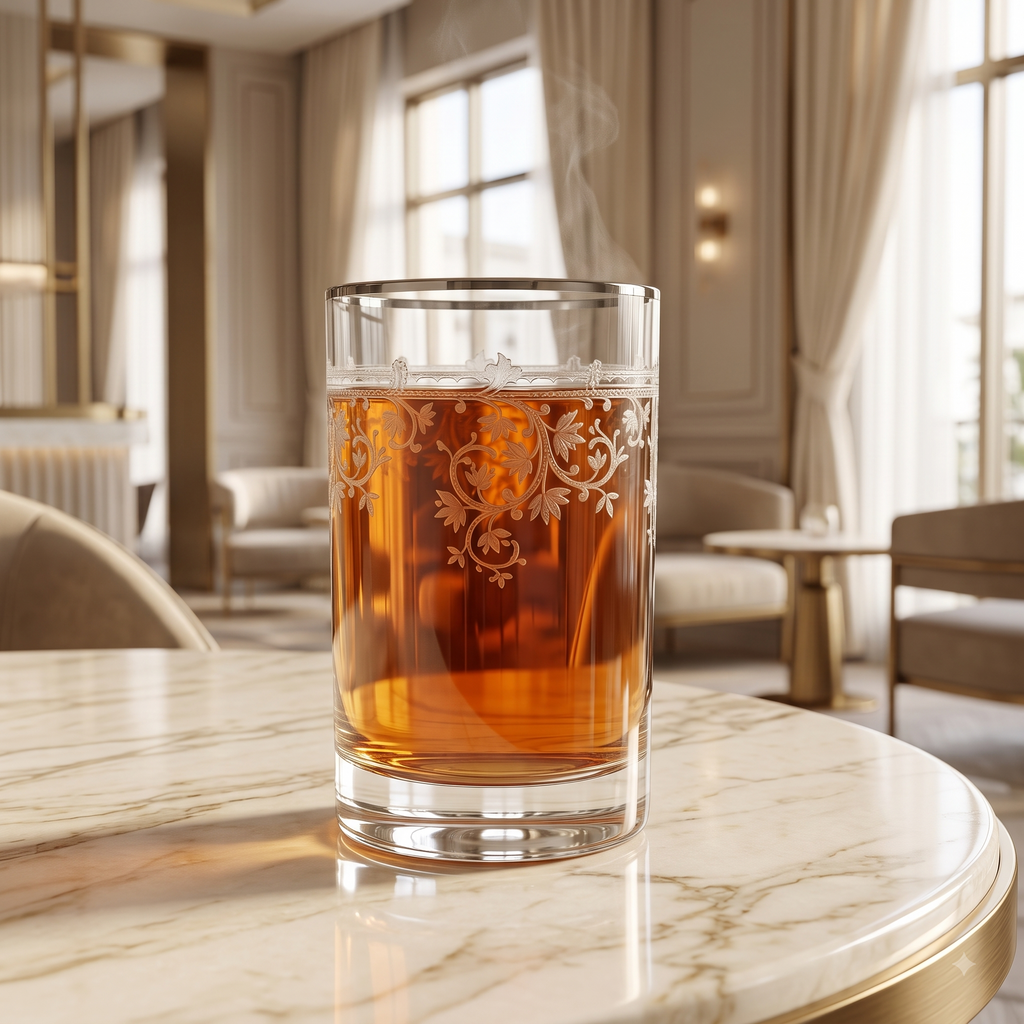 Verre à Thé TEJ en Cristal de Bohême 150 ml