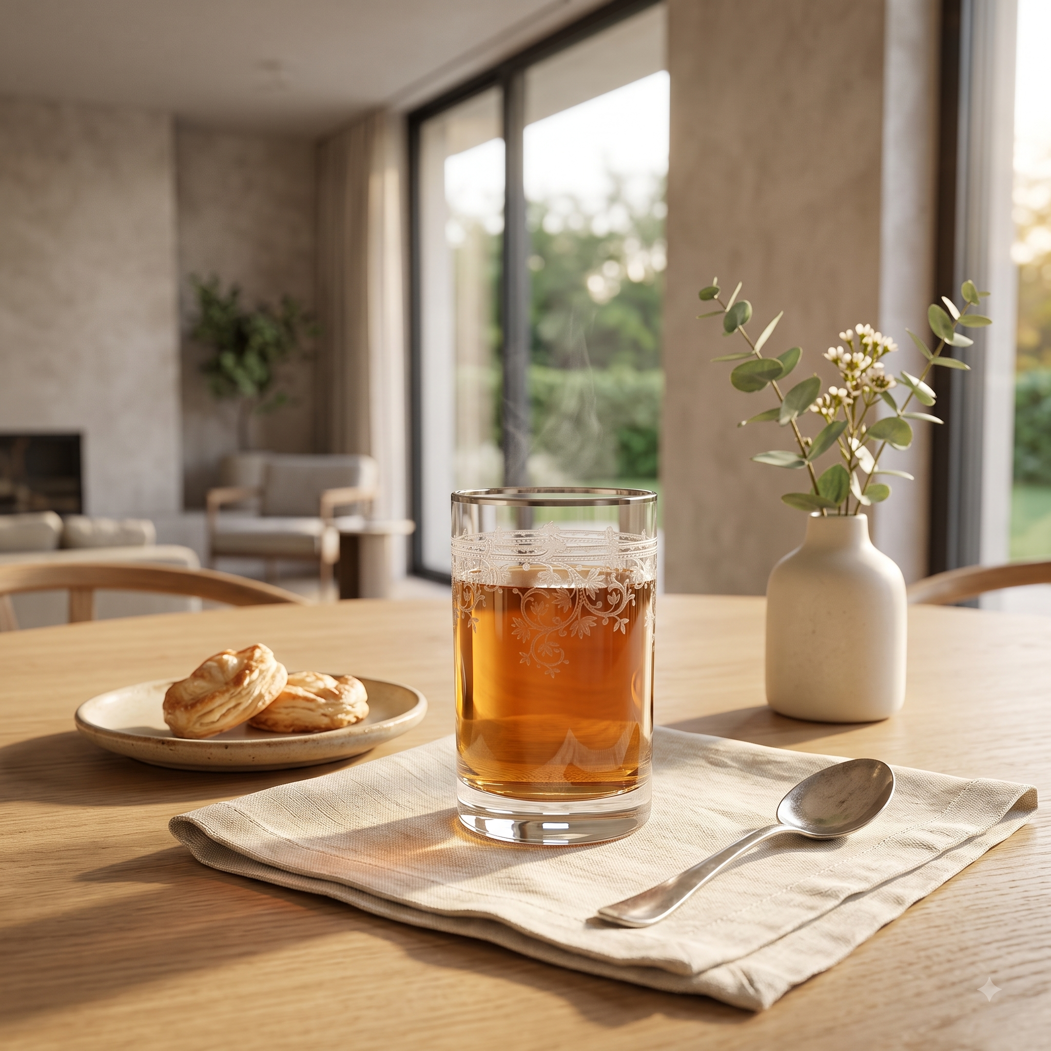 Verre à Thé TEJ en Cristal de Bohême 150 ml
