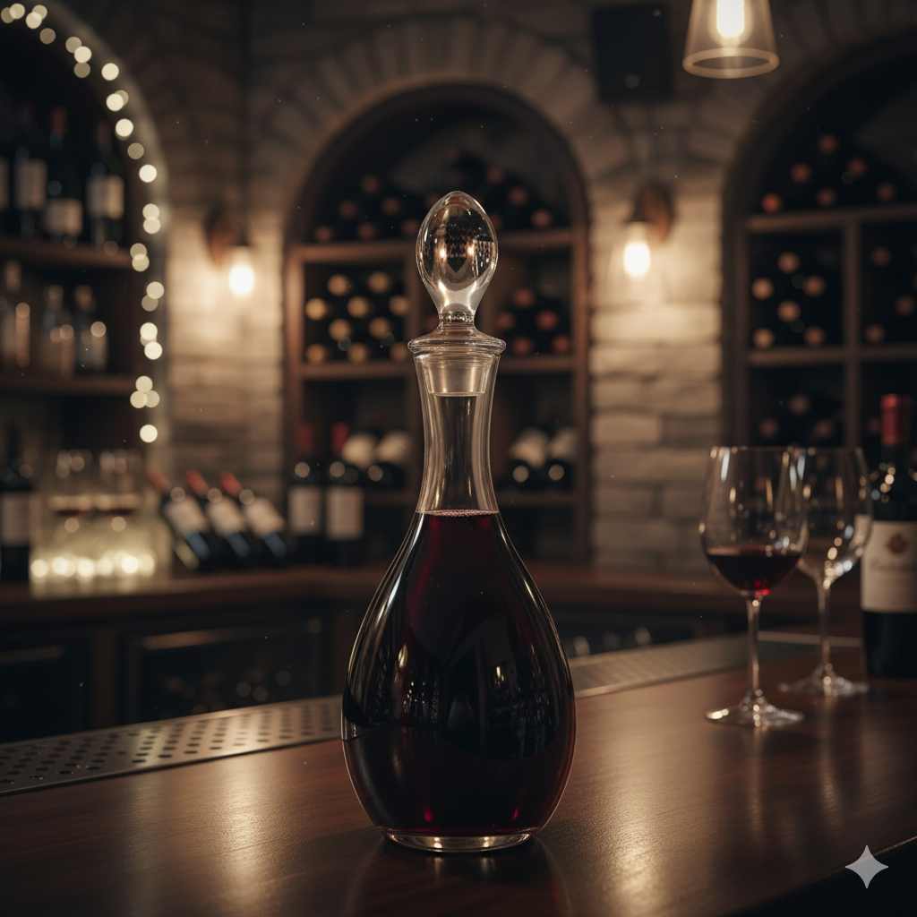 Carafe Ronde 1L – Cristal de Bohême