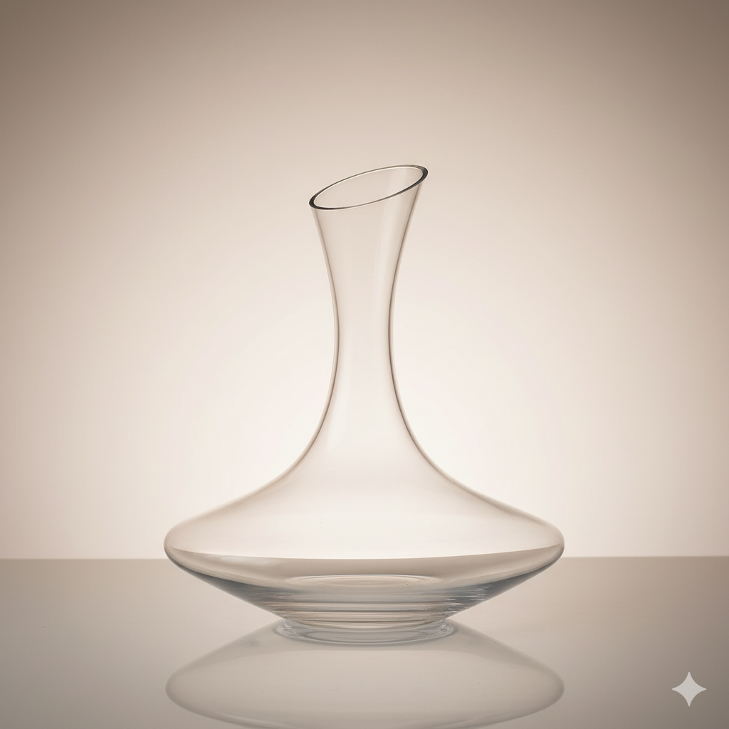Carafe à Décanter 1500 ml – Cristal de Bohême Élégant