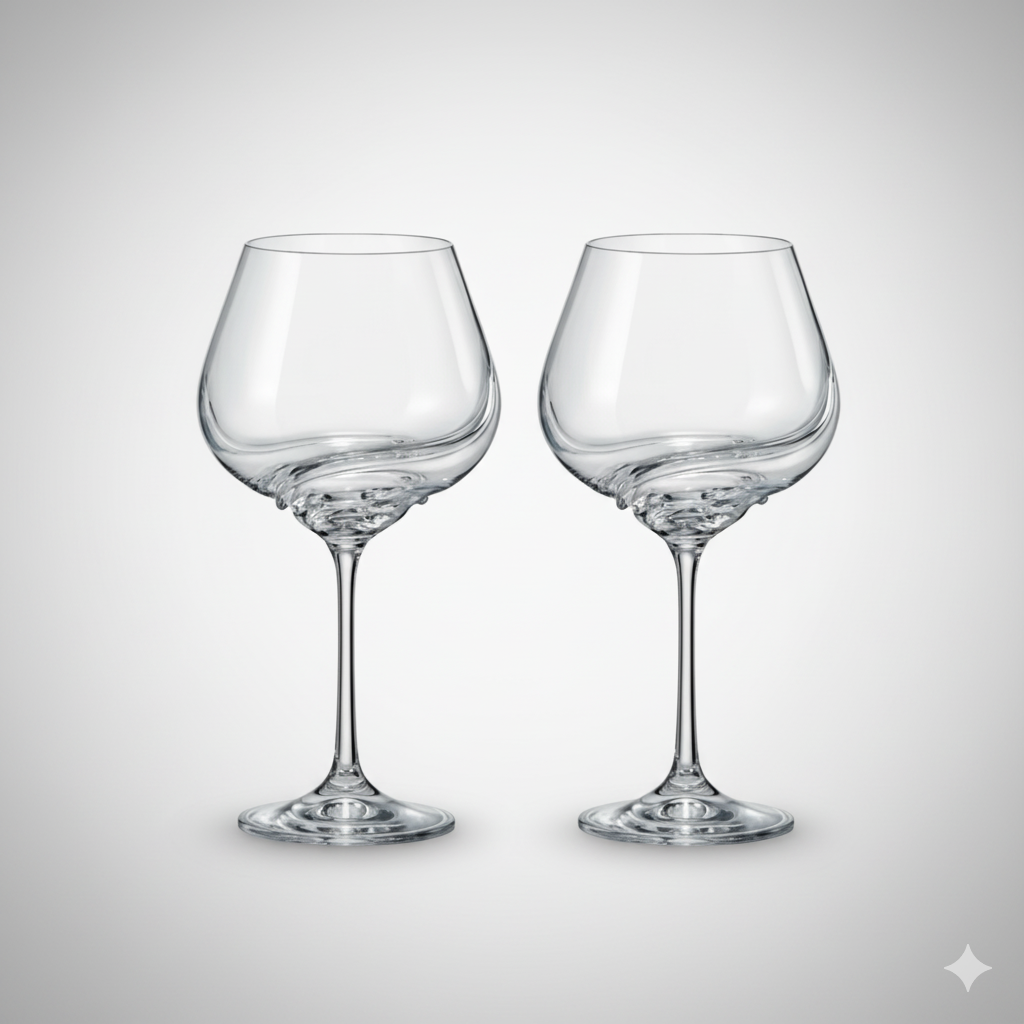 VERRE TURBULENCE 2X570ML -CRISTAL DE BOHEME