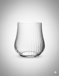 Lot de 6 Verres Tulipa 350 ml – Cristal de Bohême pour Eau & Jus