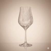 VERRE TULIPA 6X550ML -CRISTAL DE BOHEME