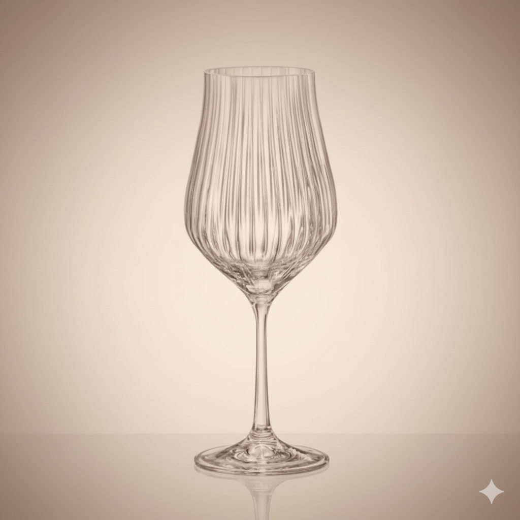 VERRE TULIPA 6X550ML -CRISTAL DE BOHEME