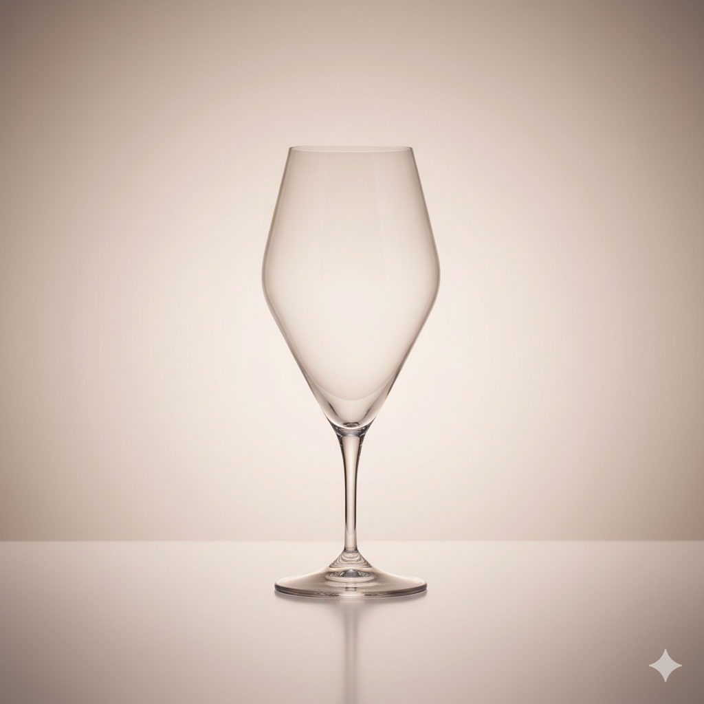 Lot de 6 Verres à Pied Gavia 510 ml – Cristal de Bohême