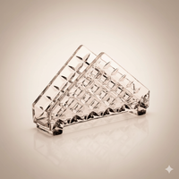 PORTE SERVIETTES DIAMANT COLLECTION  17CM- CRISTAL DE BOHEME