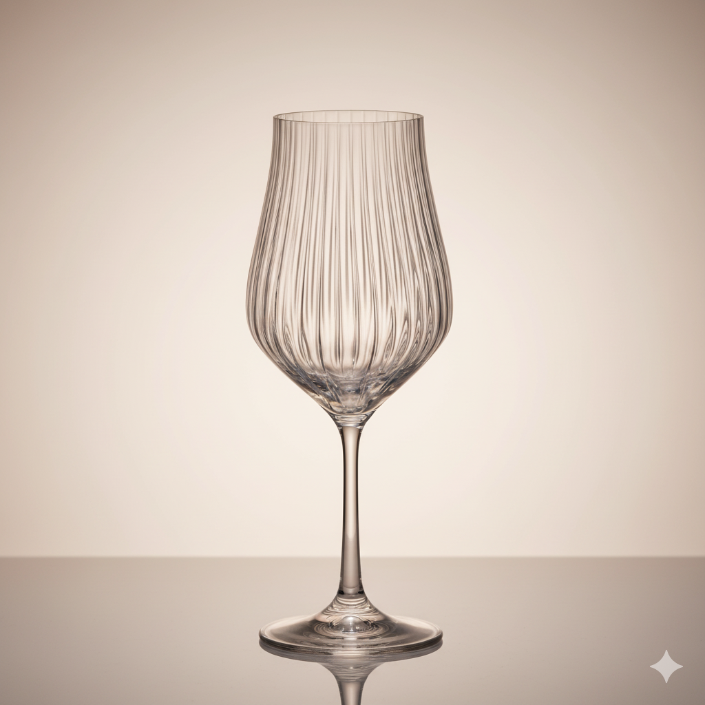 VERRE TULIPA  6X450ML -CRISTAL DE BOHEME