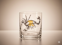 Verre Whisky Scorpion Crystalex 280 ml – Collection Zodiac Astralis