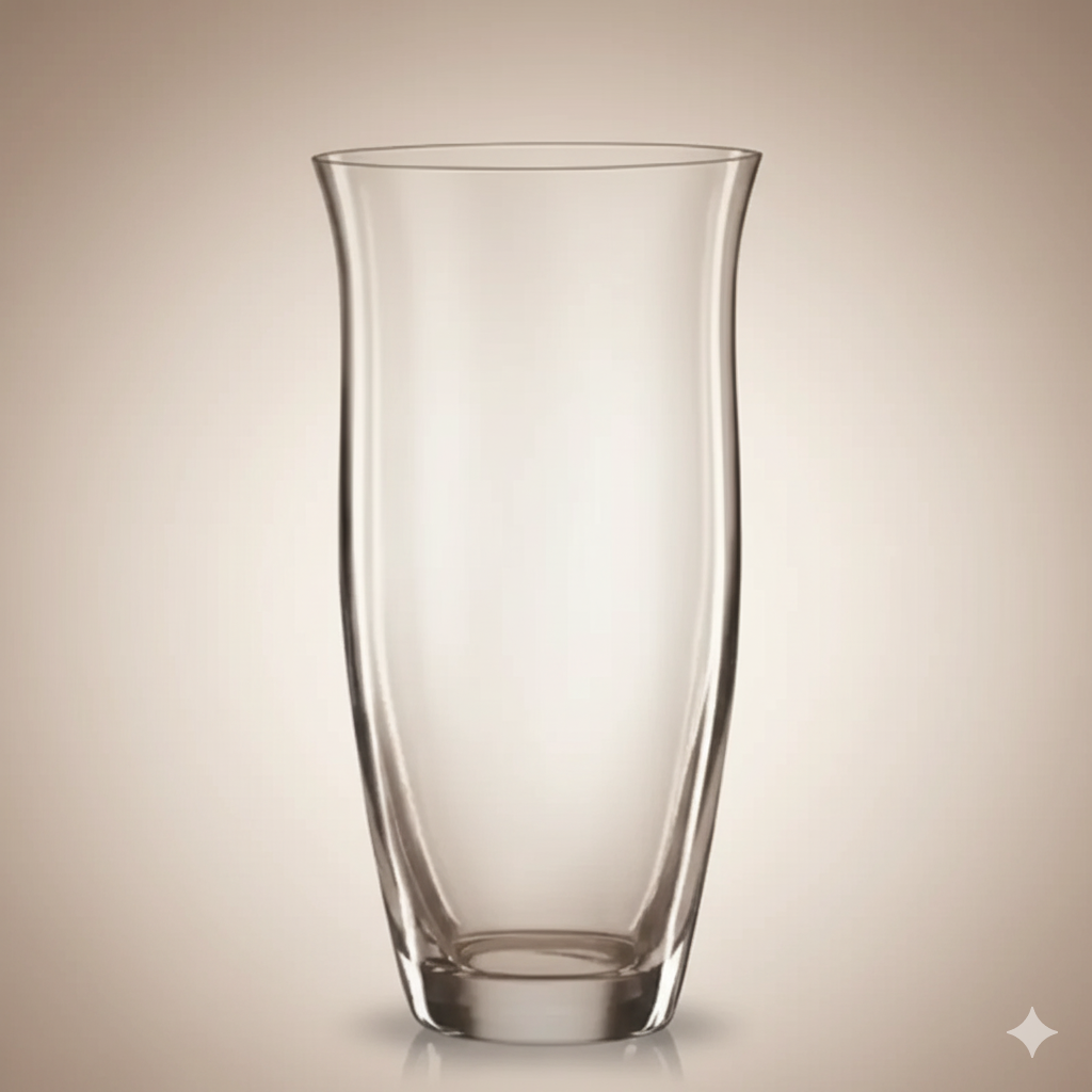 Vase SUN 25,5 cm – Cristal de Bohême Cristalex