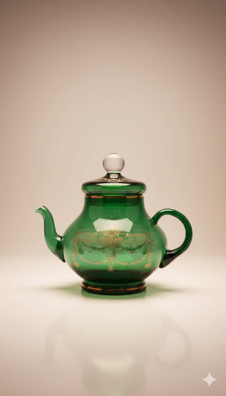 Théière Impériale 800ml en Cristal de Bohême