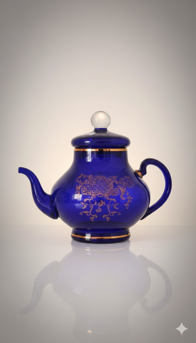 Théière Impériale 800ml en Cristal de Bohême