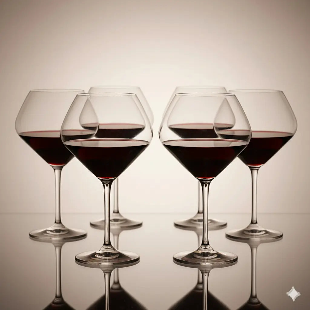 Verres à Vin Saloma 470ml en Cristal de Bohême Cristallus.tn