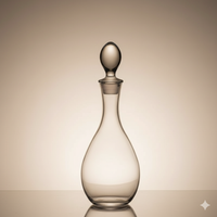 Carafe Ronde 1L – Cristal de Bohême