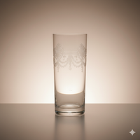 Lot de 6 Verres Angela 300ml – Cristal de Bohême pour Eau & Jus