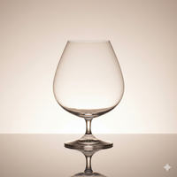 Verre a cognac brandy 875m vintage– Set de 2 en Cristal de Bohême