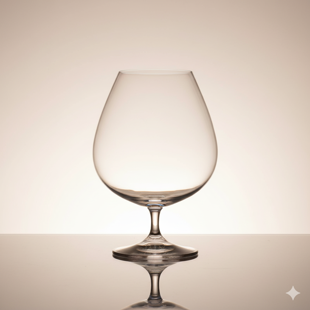 Verre a cognac brandy 875m vintage– Set de 2 en Cristal de Bohême