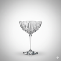 Lot de 6 Coupes à Cocktail Kate Optic 210 ml – Crystalex