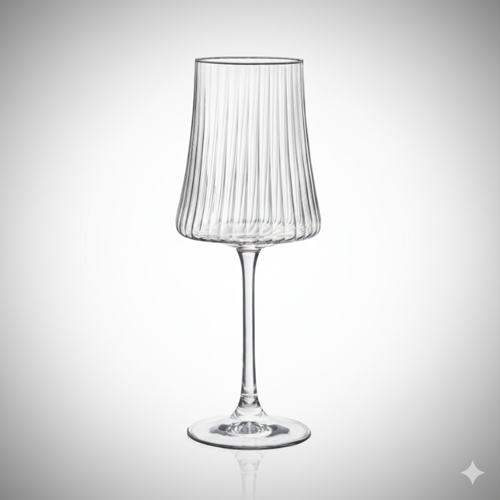 Lot de 6 Verres à Vin Xtra Optic 460 ml – Crystalex Cristal de Bohême