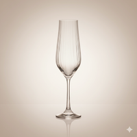 FLUTE  170ML TULIPA COLLECTION -CRISTAL DE BOHEME
