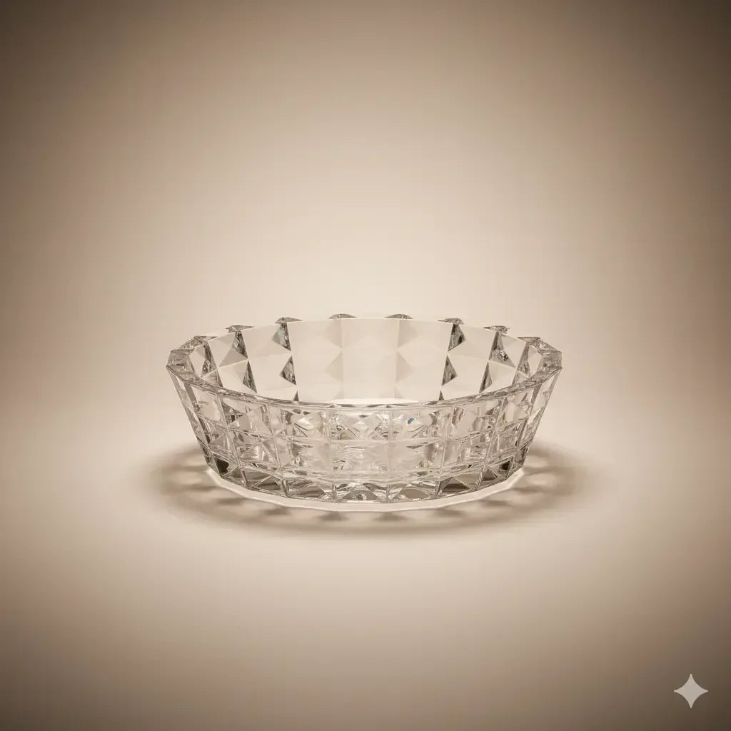 Bol de 32,5cm – Collection Diamant en Cristal de Bohême - Cristallus