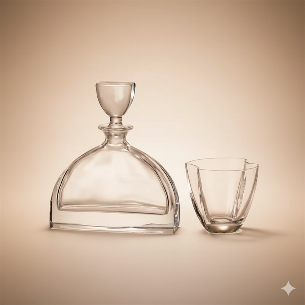 SERVICE 7 PIECES -DECANTER NEMO 700ML AVEC 6X320ML