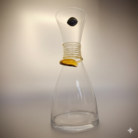 Carafe Décanteur Amber 1200ML – Cristal de Bohême