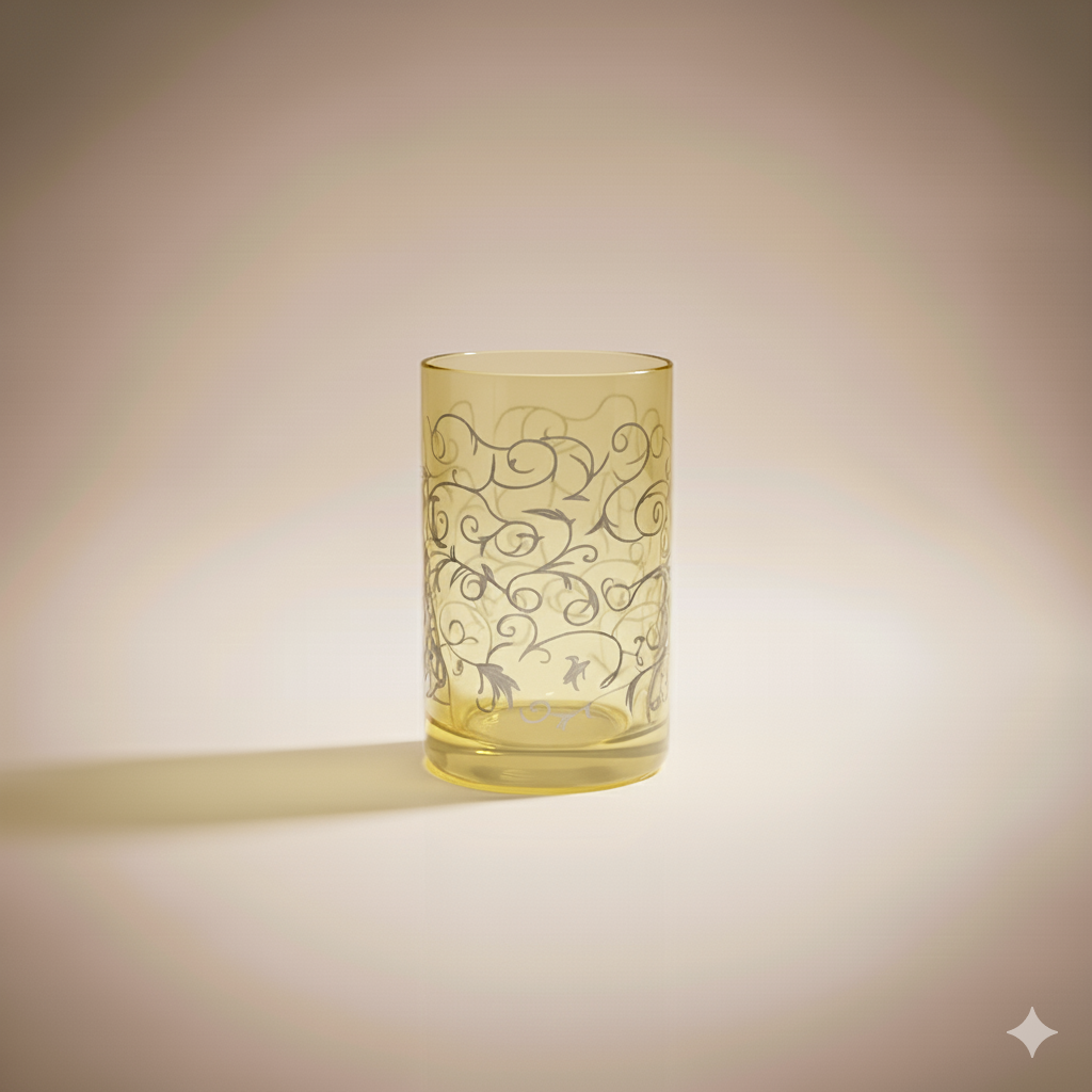 Verres à thé DUBAI 150 ml – Cristal de Bohême multicolores | Bohemia Design