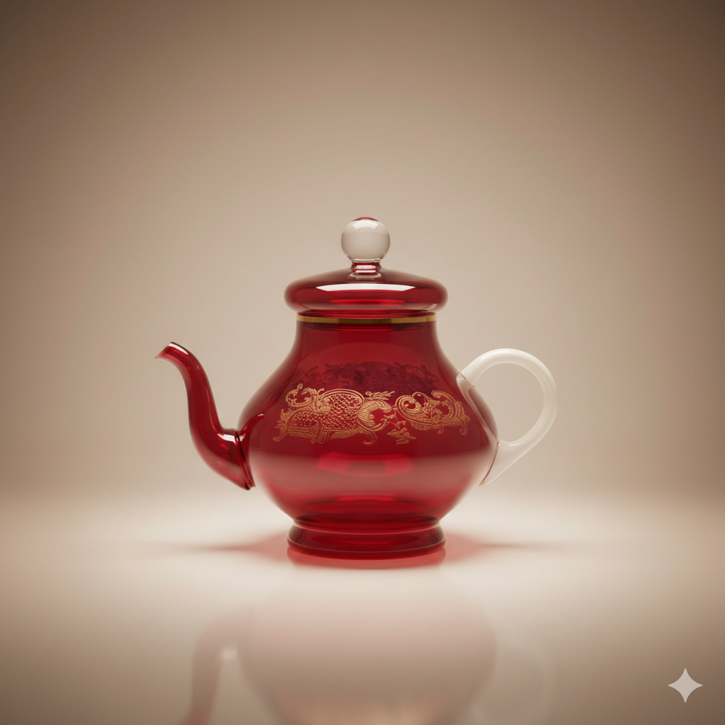 Théière Impériale 800ml en Cristal de Bohême