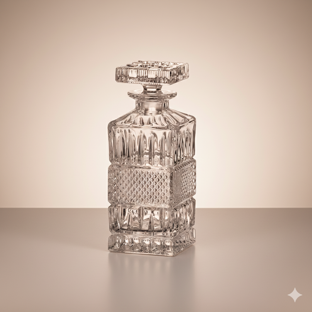 CARAFE BRITTANY DECANTER 700ML -CRISTAL DE BOHEME