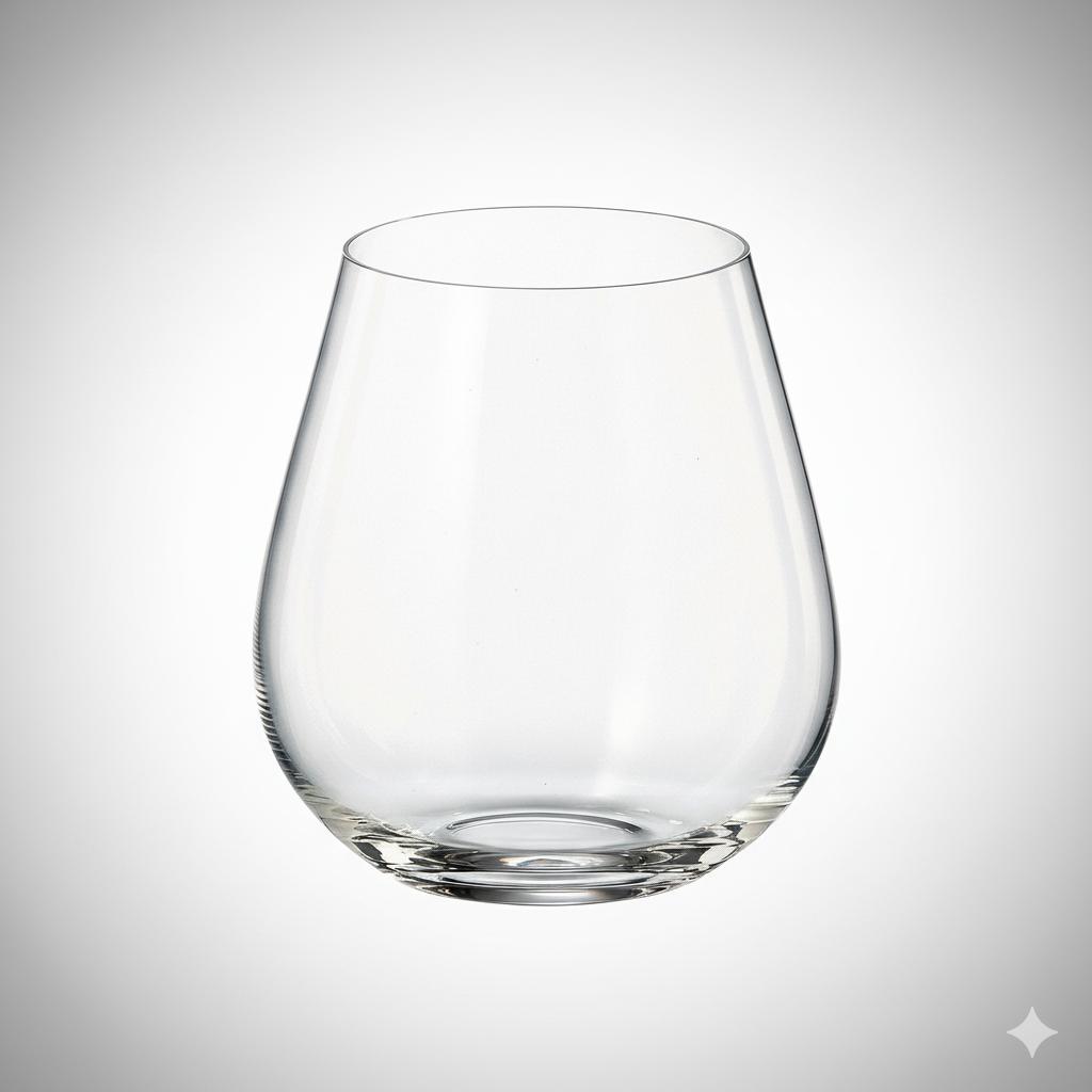 Lot de 6 Tumblers Columba 380 ml – Cristal Bohemia