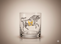 Verre Whisky Taureau Crystalex 280 ml | Collection Astralis (Zodiac)