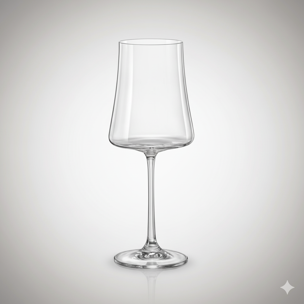 Lot de 6 Verres Xtra 460 ml – Cristal de Bohême Polyvalent