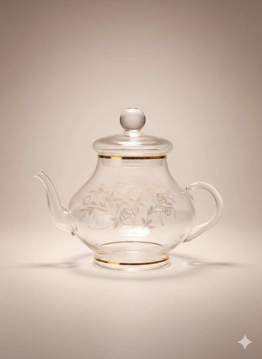 Théière Impériale 800ml en Cristal de Bohême