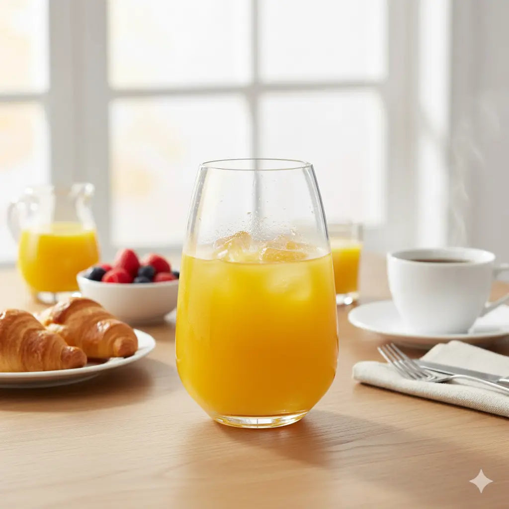 Lot de 6 Verres à Eau Giselle 450 ml – Cristal de Bohême Cristallus.tn
