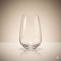 Lot de 6 Verres à Eau Giselle 450 ml – Cristal de Bohême