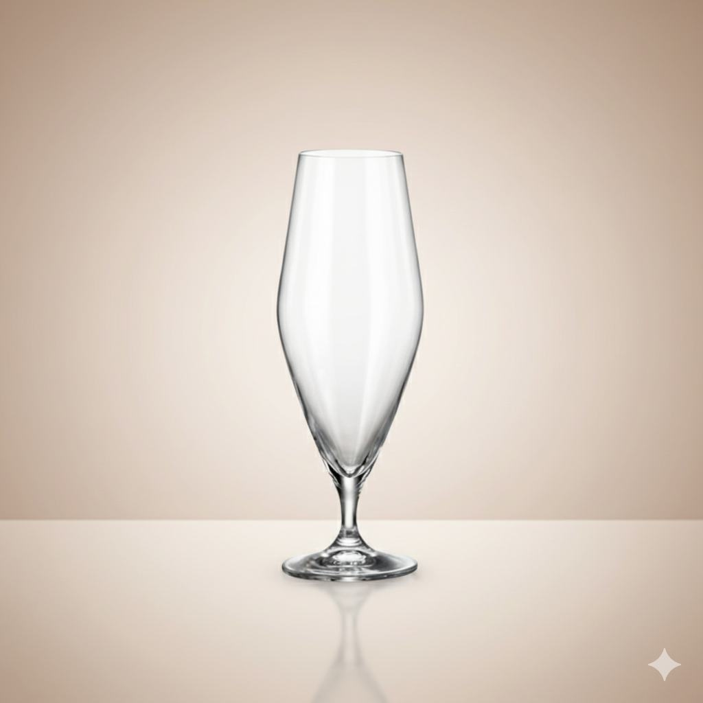 Lot de 6 Verres à Pied Gavia 380 ml – Cristal de Bohême