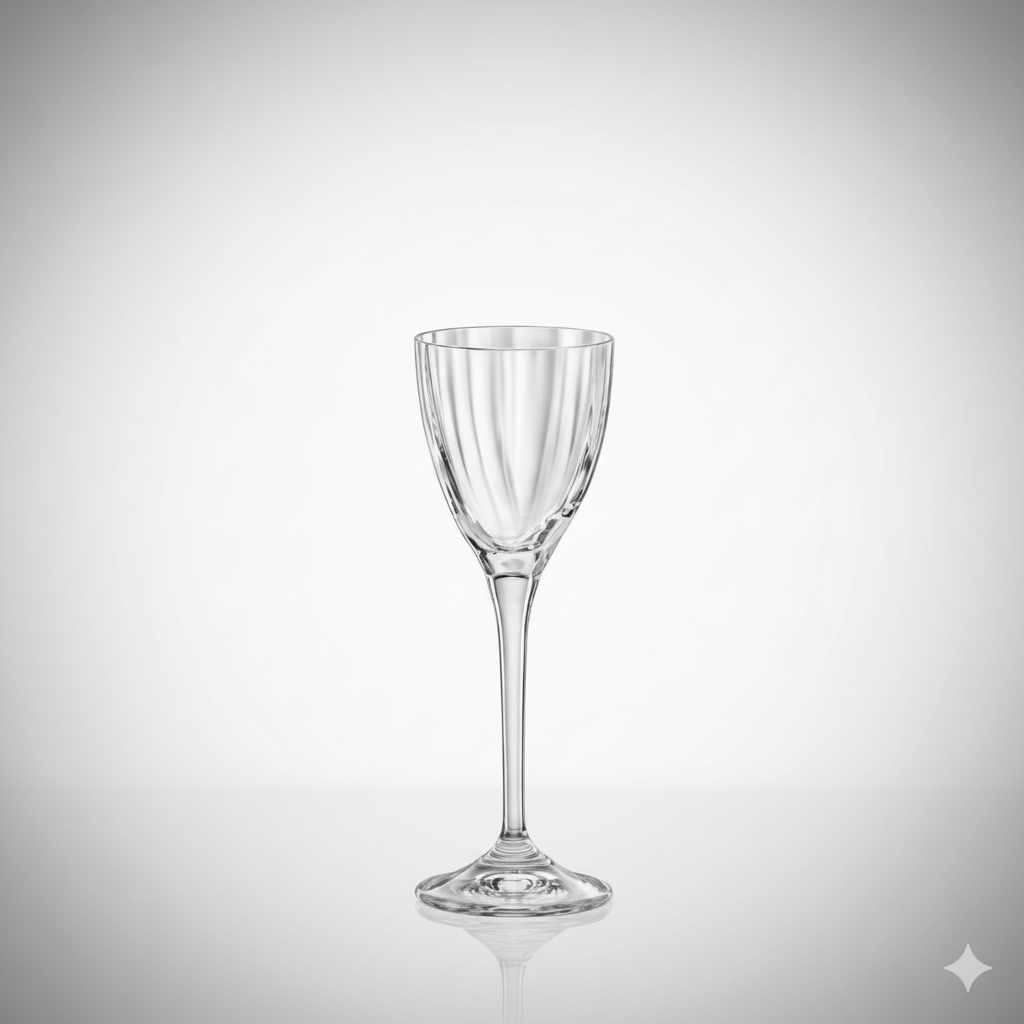 Coffret 6 Verres à Liqueur/Verrine Kate Optic 60 ml Crystalex
