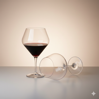 Set de 6 Verres à Vin Rouge Gavia 610 ml – Cristal de Bohême