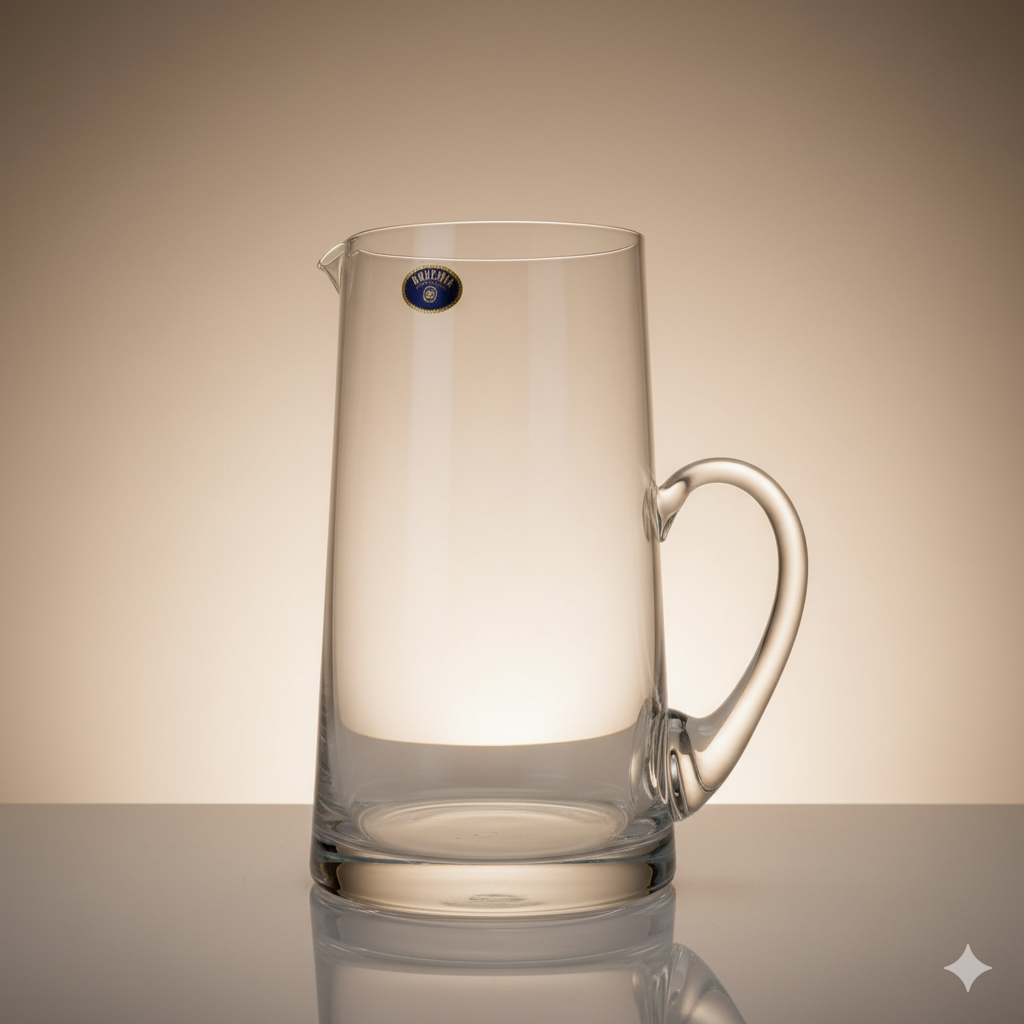 Pichet Lenea 1500 ml en Cristal de Bohême – Élégance et Pureté