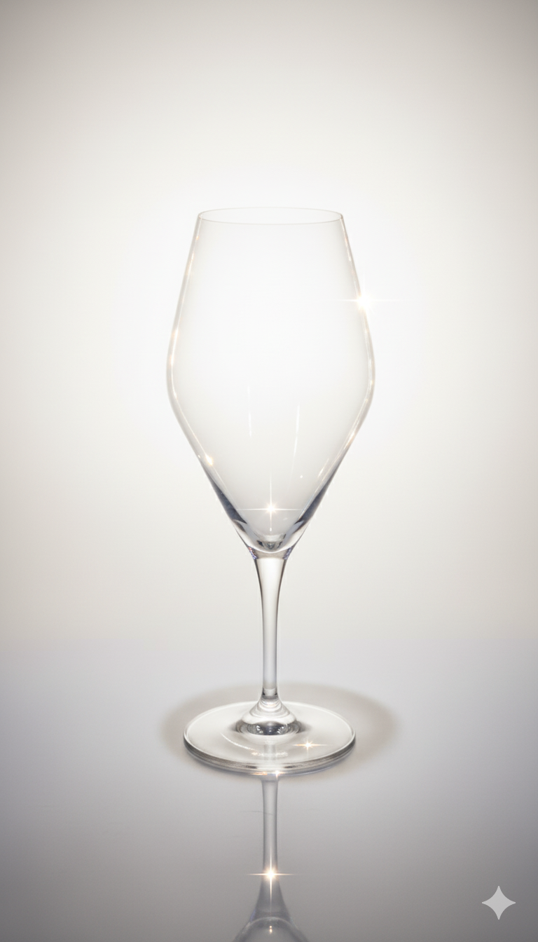 Lot de 6 Verres à Pied Gavia 510 ml – Cristal de Bohême